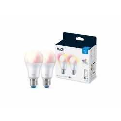 AMPOULE CONNECTE WIZ - WI-FI X2 A60 BULB E27 SOFT WHITE (LOT DE 2)