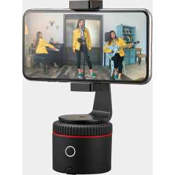 PACK STARTER PIVO STABILISATEUR PHOTO POUR SMARTPHONE + SMART MOUNT NOIR ET ROUGE