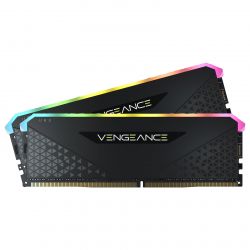DDR4 CORSAIR VENGEANCE RGB RS 16 GO (2 X 8 GO) 3200 MHZ CL16