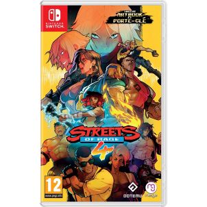 STREETS OF RAGE 4 - EDITION ART BOOKLET & KEYRING SWITCH