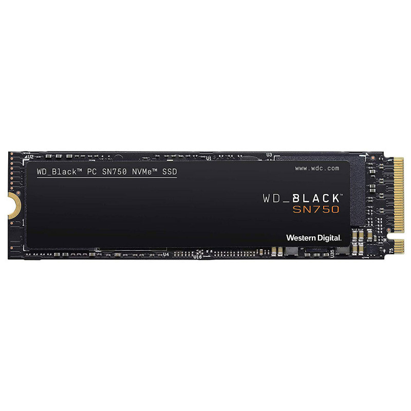 SSD NVME WD 2TO BLACK SN750 M.2- WDS200T3X0C