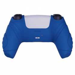 COQUE SILICONE MANETTE - BLEU PS5