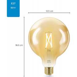 AMPOULE CONNECTE WIZ - G95 AMBER GLOBE E27 TUNABLE WHITE