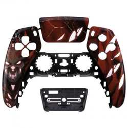 COQUE AVANT MANETTE PS5 BRILLANTE + PAD - ZOMBIE PS5