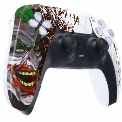 COQUE AVANT MANETTE PS5 BRILLANTE + PAD - JOKER PS5