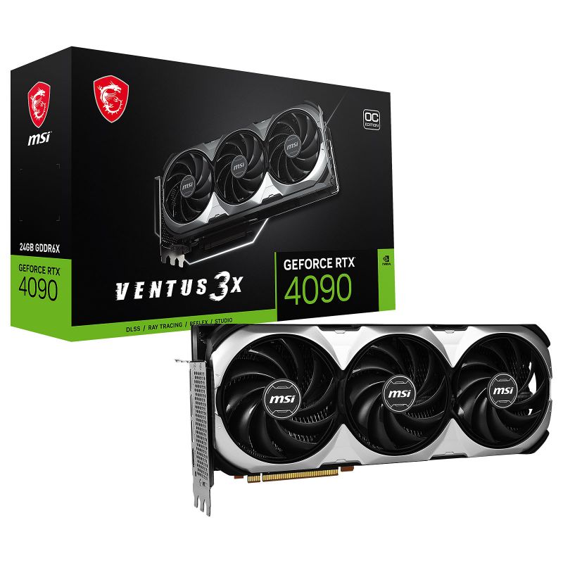 CARTE GRAPHIQUE MSI RTX 4090 VENTUS 3X 24G OC CARTE GRAPHIQUE MSI RTX 4090 VENTUS 3X 24G OC