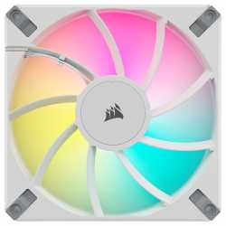 VENTILATEUR BOITIER CORSAIR AF140 RGB ELITE BLANC