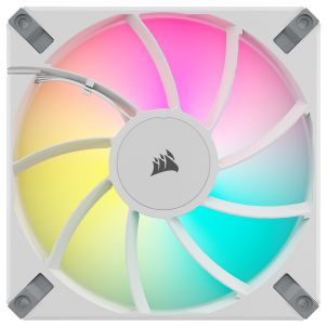 VENTILATEUR BOITIER CORSAIR AF140 RGB ELITE BLANC