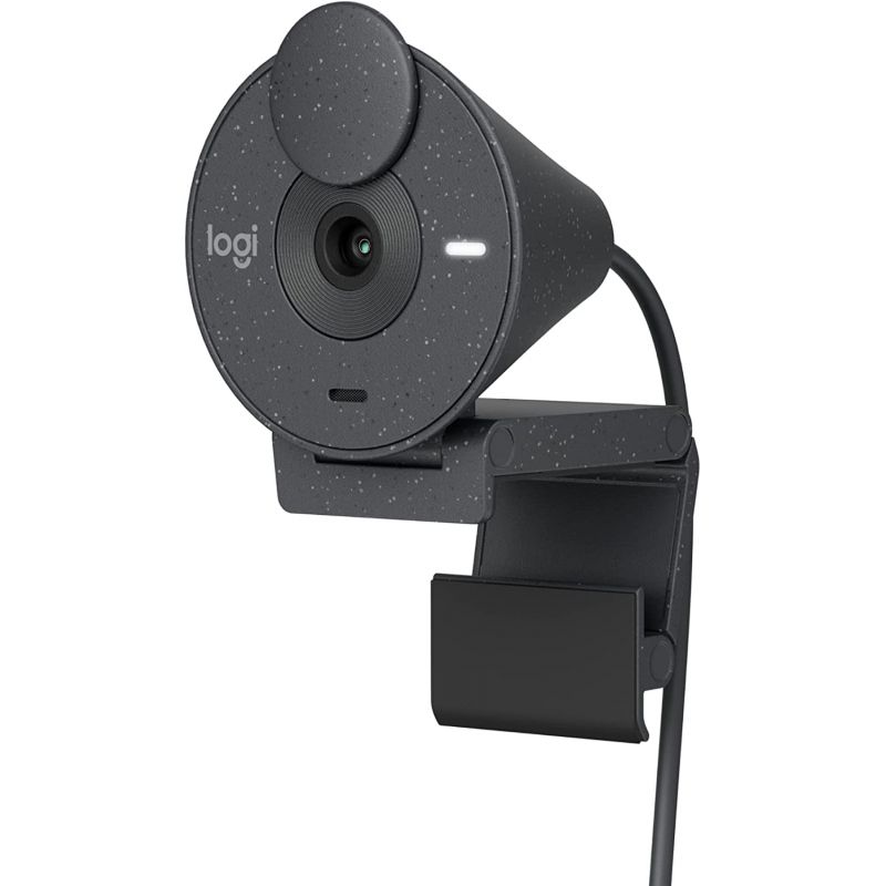 WEBCAM LOGITECH - BRIO 300 FULL HD - GRAPHITE