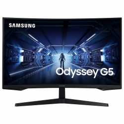 ECRAN GAMING SAMSUNG 27 POUCES LED - ODYSSEY G5 C27G55TQBU (2560X1440 / 144HZ-HDR10/ FREESYNC PREMIUM)