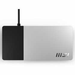 MSI DOCKING STATION GEN 2 USB 3.2 GEN 2 (3.1 GEN 2) TYPE-C NOIR