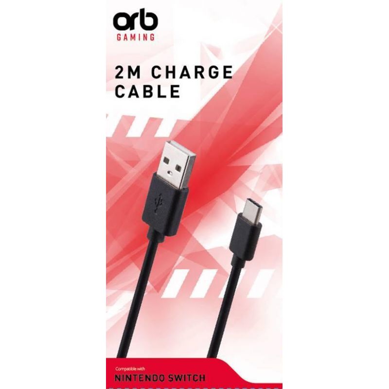 CABLE ORB GAMING 2M ADAPT TYPE C - USB POUR NINTENDO SWITCH