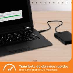 DISQUE DUR EXTERNE WD ELEMENTS PORTABLE 1 TO NOIR (USB 3.0)