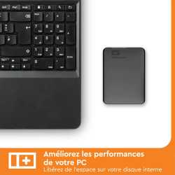 DISQUE DUR EXTERNE WD ELEMENTS PORTABLE 1 TO NOIR (USB 3.0)