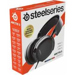 CASQUE GAMING STEELSERIES ARCTIS 3 - 7.1 -BLACK