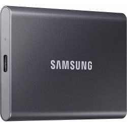 DISQUE SSD EXTERNE SAMSUNG PORTABLE 500GO T7 GRIS TITANE