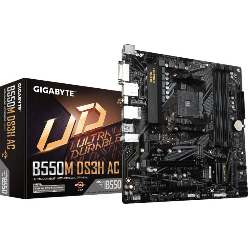 CARTE MERE GIGABYTE B550M DS3H AC CARTE MERE GIGABYTE B550M DS3H AC