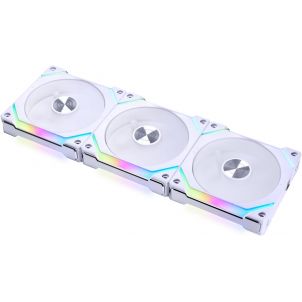 VENTILATEUR BOITIER LIAN-LI UNI FAN SL120 V2 RGB - BLANC - PACK DE 3