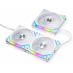 VENTILATEUR BOITIER LIAN-LI UNI FAN SL120 V2 RGB - BLANC - PACK DE 3