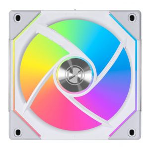 VENTILATEUR BOITIER LIAN-LI UNI FAN INFINITY SL120 RGB - BLANC