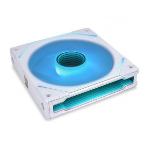 VENTILATEUR BOITIER LIAN-LI UNI FAN INFINITY SL120 RGB - BLANC