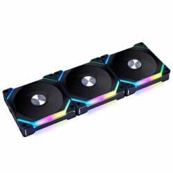 VENTILATEUR BOITIER LIAN-LI UNI FAN (PACK DE 3)SL120 V2 RGB - NOIR