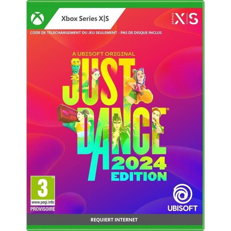 JUST DANCE 2024 CODE IN A BOX SERIES X