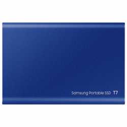 Disque dur SSD externe SAMSUNG Pack T7 2To bleu + Etui