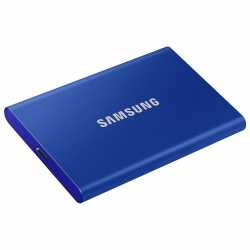 DISQUE SSD EXTERNE SAMSUNG PORTABLE 500GO T7 BLEU