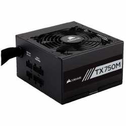 ALIMENTATION (PSU) 750W CORSAIR TX 750M S.MOD 80+ GOLD