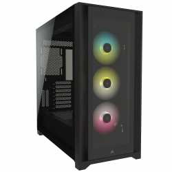 BOITIER CORSAIR ICUE 5000X RGB TEMPERED GLASS (NOIR)