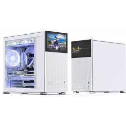 BOITIER PC JONSBO D41 MESH BLANC - MT/SANS ALIM/ATX