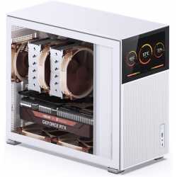 BOITIER PC JONSBO D41 MESH BLANC - MT/SANS ALIM/ATX