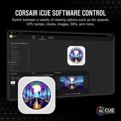 CORSAIR KIT DE MISE A NIVEAU ELITE ICUE LCD DISPLAY