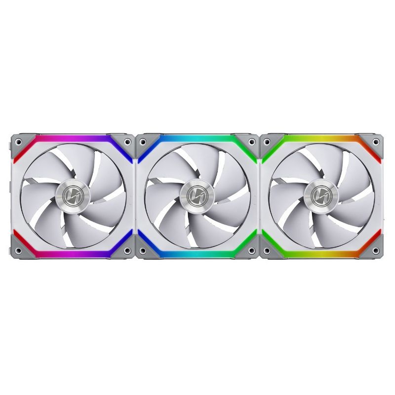 VENTILATEUR BOITIER LIAN-LI UNI FAN INFINITY SL120 RGB - BLANC PACK DE 3 +CONTROLEUR