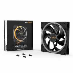 VENTILATEUR BOITIER BE QUIET! LIGHT WINGS 140MM PWM ARGB HIGH SPEED - BL075