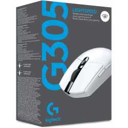 SOURIS GAMING LOGITECH - G305 LIGHTSPEED WIRELESS - WHITE