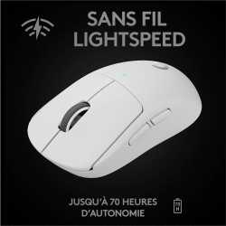 SOURIS LOGITECH - PRO X SUPERLIGHT WIRELESS GAMING - WHITE