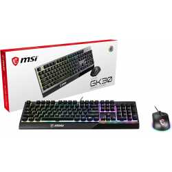 PACK CLAVIER SOURIS MSI VIGOR GK30 COMBO FR