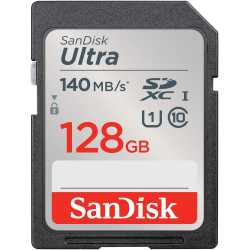 CARTE MEMOIRE SANDISK - SDXC ULTRA 128GB 140MB/S