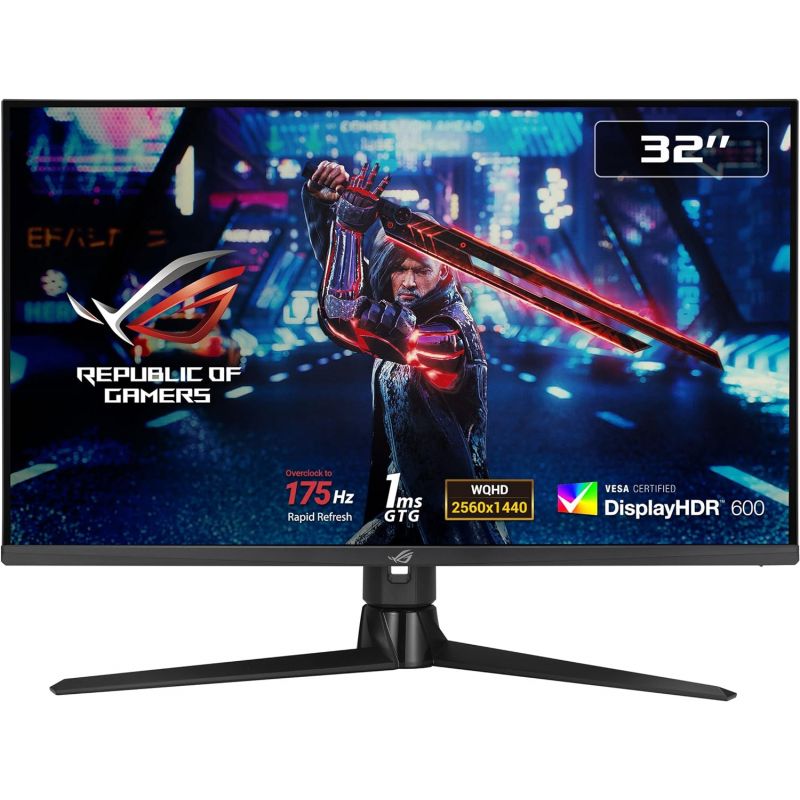 ECRAN ASUS 32 POUCES LED - ROG STRIX XG32AQ 2560 X 1440 / 175HZ / HDR600/ USB3.0/ FREESYNC PREMIUM PRO