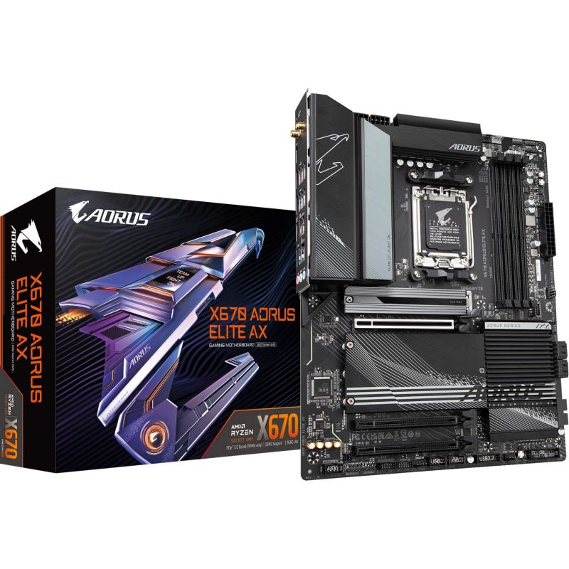 CARTE MERE GIGABYTE X670 AORUS ELITE AX