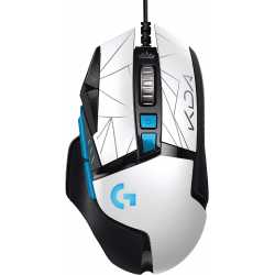 SOURIS GAMING FILAIRE LOGITECH G502 HERO K/DA BLANC ET NOIR