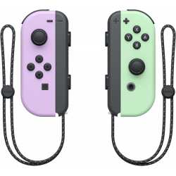 MANETTE JOY-CON X2 - PASTEL VIOLET /PASTEL VERT SWITCH