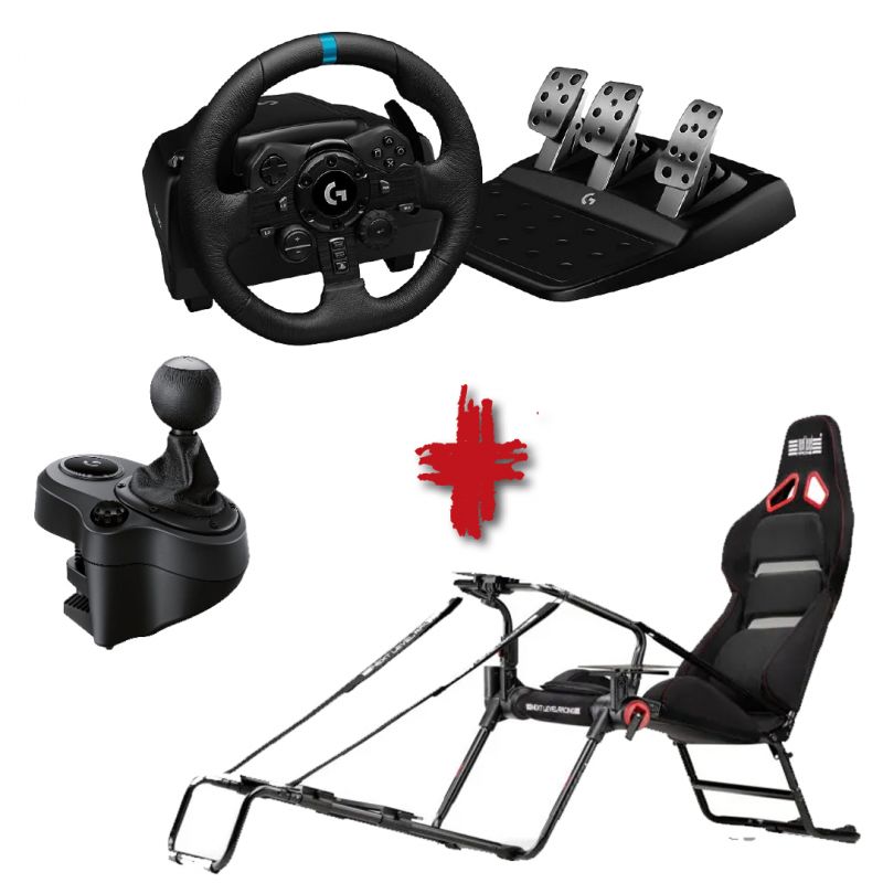 BUNDLE GT LITE PRO + VOLANT LOGITECH G923 + SHIFTER G923