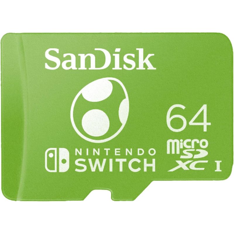 Carte SanDisk MicroSDXC, carte mémoire Nintendo pour Nintendo Switch, Carte  mémorie microSD, Cartes mémoires