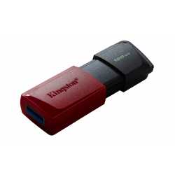 CLE USB 128 GO KINGSTON PENDRIVE EXODIA M USB-A 3.2 DTX RED/BLACK