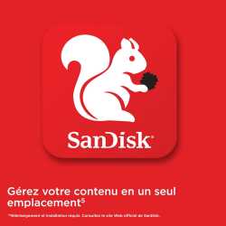 CARTE MEMOIRE SANDISK - MICROSDXC MOBIL ULTRA 512GB 150MB/S UHS-I ADAP