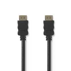 CABLE HDMI 1.4 - 2M / 4K HAUTE VITESSE - NOIR - BOITE NEDIS