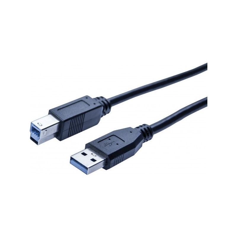 CABLE USB 3.0 MALE A -MALE B - 1.8M (NO NAME)